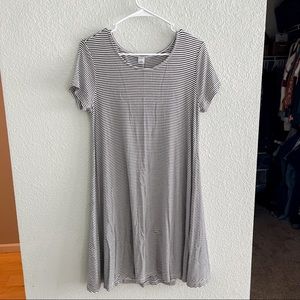 Short Sleeve Swing Dress